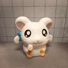 Hamtaro Ham Ham BIJOU CERAMIC COIN BANK Large Size 6