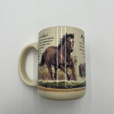 American Expedition Mustang Horse 16oz Coffee Mug / America’s Wildlife picture