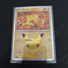 Pikachu - 035/128 13/30 - Holo - Pokémon 30th Anniversary Celebration picture