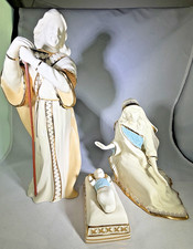 Lenox First Blessing Nativity Holy Family 3 Pc Set Mary Joseph Baby Jesus Box picture
