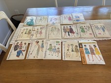 Simplicity & McCall's Women Vintage Original Sewing Patterns Lot of 16 picture