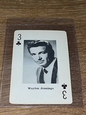 VINTAGE 1967 HEATHER COUNTRY MUSIC WAYLON JENNINGS 3 CLUBS CARD MUSIC CARD picture