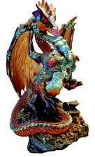 Mystical Dragon Figurine  Approx 9