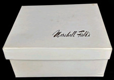 Vintage Marshall Field's Gift Box & Lid With Provenance Store 10 Chicago Loop picture