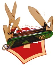 Victorinox 91mm Emerald Green Translucent Climber Swiss Army Knife Rare SAK picture