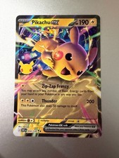 Pokemon TCG 30th Celebration Pikachu ex 054/128 picture