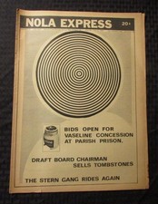 1969 NOLA EXPRESS #41 Oct. 24 Underground Newspaper NEW ORLEANS VG picture