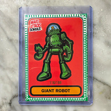 Topps 2026 Mars Attacks Xmas Giant Robot B-70 Serial #116/199 Trading Card picture