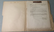 Pre-WWII 1938-1940 Military Service File Records Capt Samuel M Wilkes picture