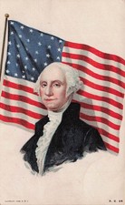 Independence Day 4th of July Patriotic US Flag Liberty Freedom Vtg Postcard I66 picture