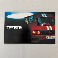 Ferrari and Maserati Car Sales Brochure Catalog 360 575M 456M GTA JAPANESE picture