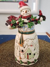 Jim Shore “A Winter Welcome” Heartwood Creek Figure 2020 6008120 picture