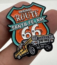 Route 66 Lowrider Santa Fe New Mexico Enamel Pin picture