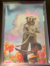 Beneath the Trees Where Nobody Sees #1 Foil Variant Signed Dorman, Horvath w/COA picture