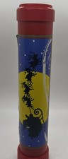 Vintage Papel Santa In Sleigh Kaleidoscope 1990s picture