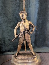  Antique French Table Lamp 