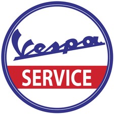 Vespa Service Ad Square High Quality Fridge Magnet Metal 3x4 9347 picture