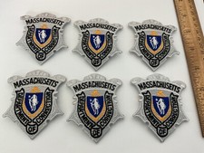 Massachusetts Dept. Of Correction collectable Hat,shirt,etc. Patch Set 6 pieces. picture