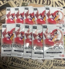 Round 1 x One Piece Card Game Promotional Pack - Lot of 10 Sealed Packs ENGLISH picture