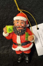 New Hobby Lobby Santa African American cocoa christmas cookie ornament  2020 picture
