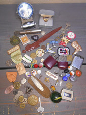 Authentic Junk Drawer Lot Vintage Retro Modern  picture