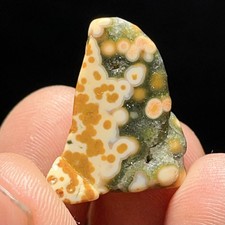 TOP7G Natural Polished Orbicular Ocean Jasper Stone Madagascar L7453 picture