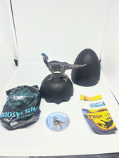 Parasaurolophus Dinosaur Figurine w/ Egg Container Pieces & Paper Inserts picture