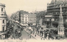 Postcard England: The Strand, London, DB picture