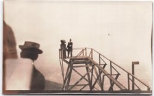 Antique 1900s RPPC Pasadena CA Mount Lowe Great Incline Railway Scenic Overlook picture