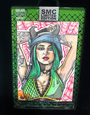 2026 Saturday Morning Cards Shotzi Blackheart HAND-DRAWN Sketch Card True 1/1 picture