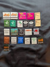 Vintage Louisiana Baton Rouge New Orleans Matchbook Lot 22pc Belle Casino Felix picture