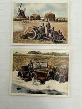 ANTIQUE 1914-1918 ALVA CIGARETTE CARDS - WWI SOLDIERS GERMANY picture