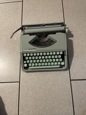 1963 Hermes Baby Swiss Typewriter - Sage Green Excellent Condition - Accent Keys picture