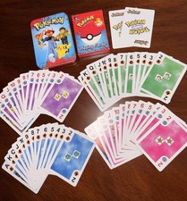 Vintage 1999 Pokémon Bicycle Playing Cards Nintendo in Collectors Tin COMPLETE picture