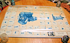 ALFA ROMEO SPECIAL TOOLS HANGING POSTER GIULIA & 1750 ENGINE CLUTCH GEAR BOX picture