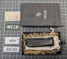 ** (NEW) WESN X Clocks + Colors Allman Limited Knife (w/ Box) S35VN AR-03 picture