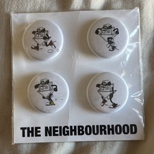 The Neighbourhood Collectible Pinback Button Set of 4 picture