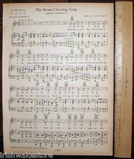 BROWN UNIVERSITY Vintage Song Sheet c 1929 