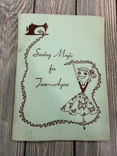 Vintage Sewing Magic For Teen-Agers Book By Mildred Graves Ryan 1954 Illustrated picture