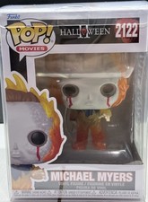Funko Pop Halloween II Michael Myers (Fire)  2122  On Hand (w/Protector) NEW picture