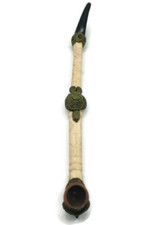 Handmade Peruvian Shaman Pipe with Turtle Design picture