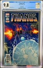 THANOS # 13 CGC 9.8 ~ 3rd Print VARIANT ~ 1st Cover & App COSMIC GHOST RIDER picture