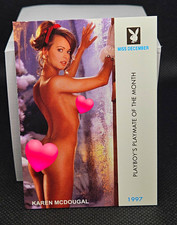 Playboy Centerfold Collector Cards Playmate Of The Month-Dec 1997 Karen McDougal picture
