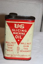 U S Berkel Slicing Machine Oil EUC 1 pint about 1/3 full 