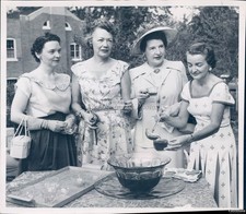1953 Denver Colorado Mrs David Watson Rex Yeager Party Vintage Photo 8x10 picture