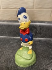 Very Nice Vintage Walt Disney Donald Duck Chalk Ware Figure~ 5.5” Tall~ Look picture