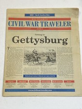 Civil War Traveler Newspaper Getting to Gettysburg Antietam Fort Fisher NC 2003 picture