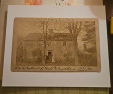 1763 Josiah Talmadge House 1891 Antique Photo Cheshire CT Rev War Archive Lot  picture