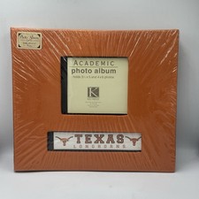 Texas Longhorns Academic Photo Album/Book by K&Company BRAND NEW/New Old Stock picture