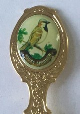 House Sparrow Vintage Souvenir Spoon Collectible picture